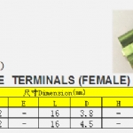 Φ3.5 \ Φ3.9  三管端子（母）