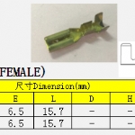 1-110型带挂勾母端子