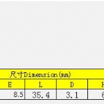 2.卡扣圆管端